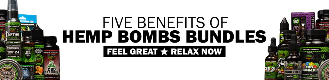 Five Benefits of Hemp Bombs CBD Bundles