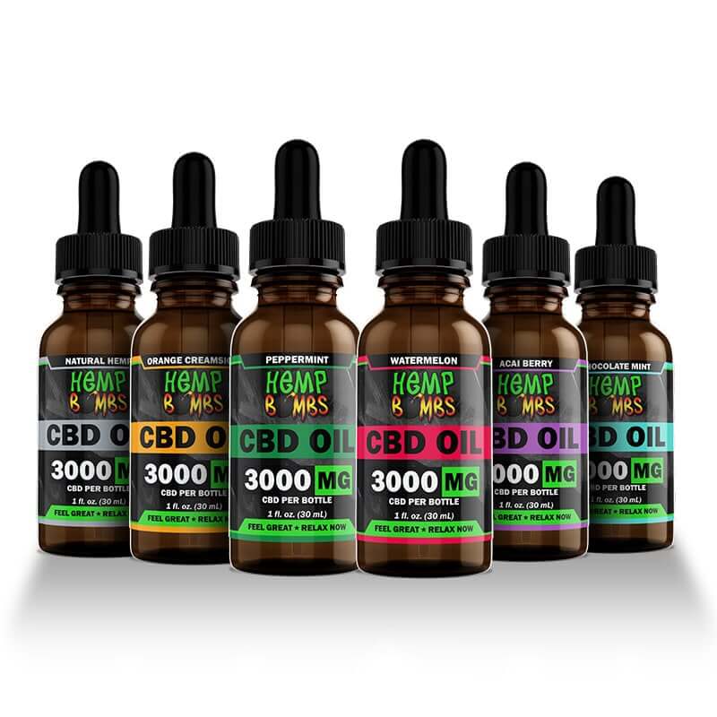 3000 mg CBD Oil | Hemp Bombs®