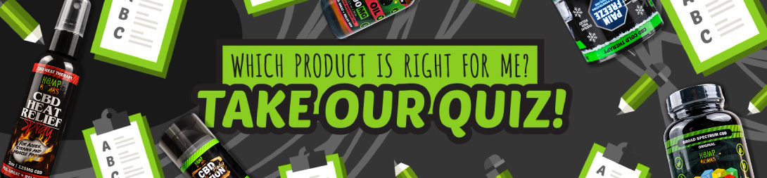 CBD Product Finder Quiz CBD Product Finder Quiz