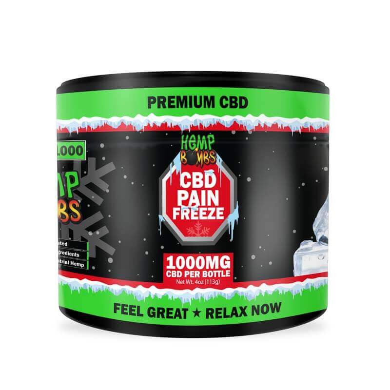 1000mg CBD Pain Relief Rub | CBD Pain Rub | Hemp Bombs