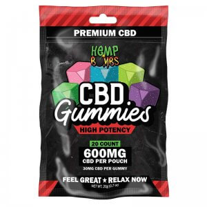 20-Count High Potency CBD Gummies