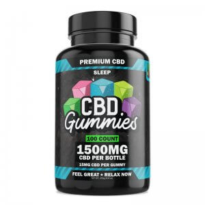 100-Count CBD Sleep Gummies with Melatonin