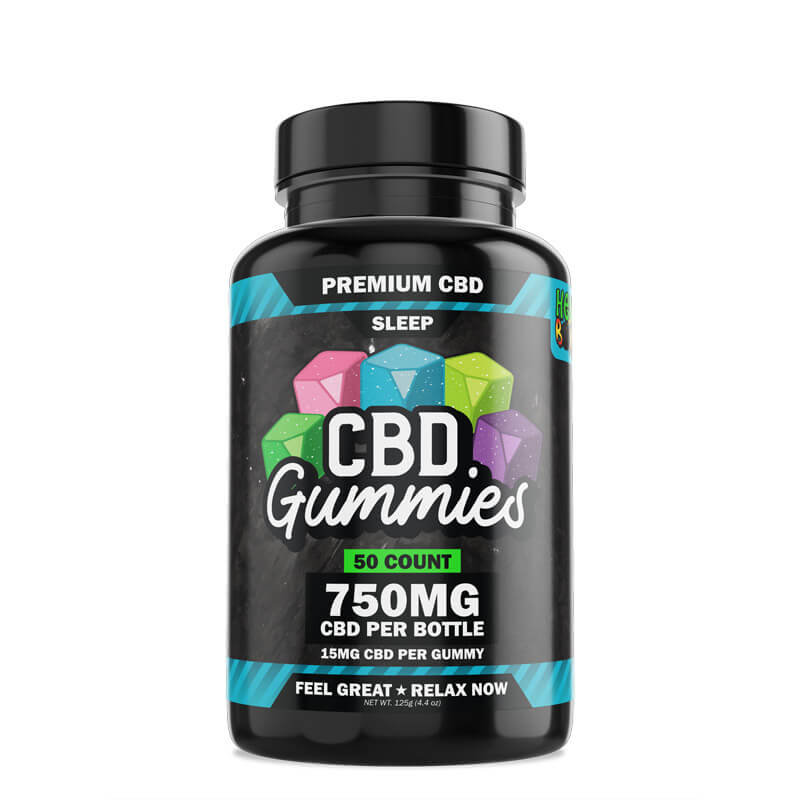 50-Count CBD Sleep Gummies with Melatonin