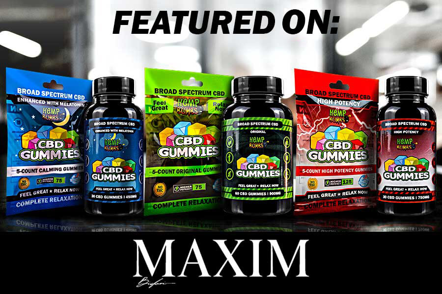 Hemp Bombs Maxim in the News