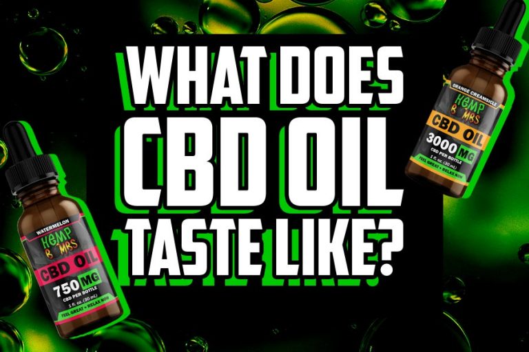 What does CBD Oil taste like