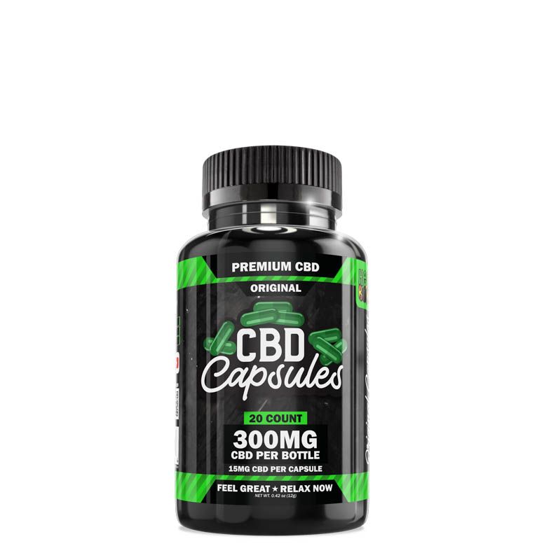 20-Count CBD Capsules | CBD Capsules for Sale | Hemp Bombs®