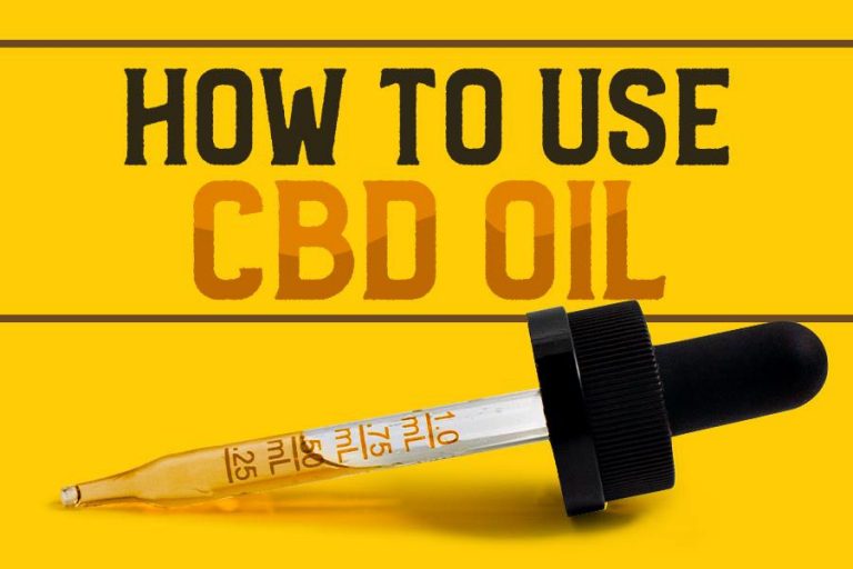 how to use cbd oil three ways