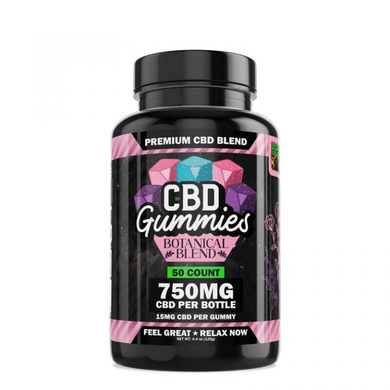 50 count botanical cbd gummies