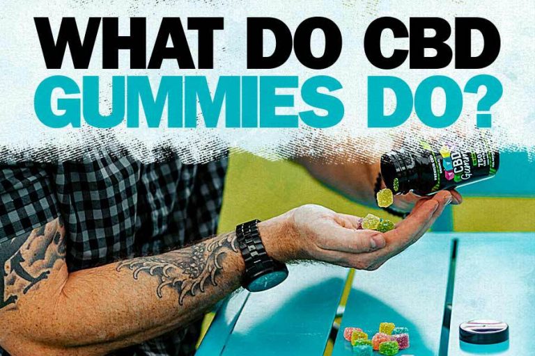 what do CBD gummies do