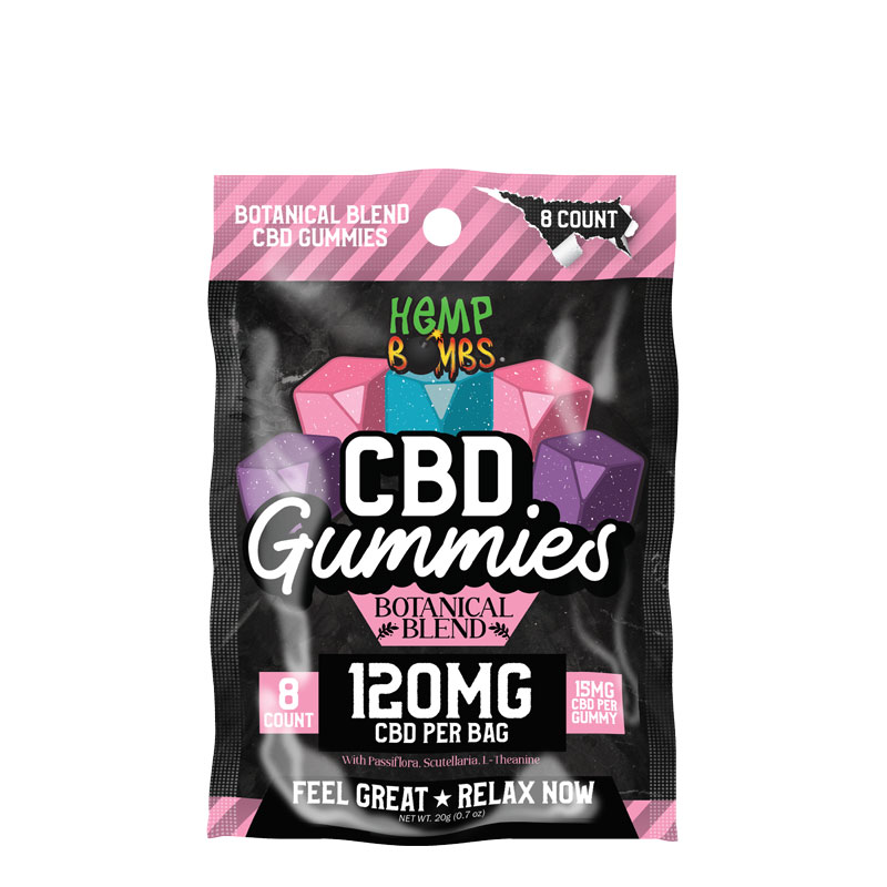 8-Count Botanical CBD Gummies