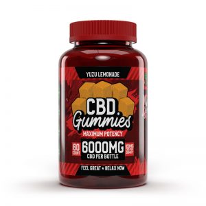 60ct Maximum Potency CBD Gummies