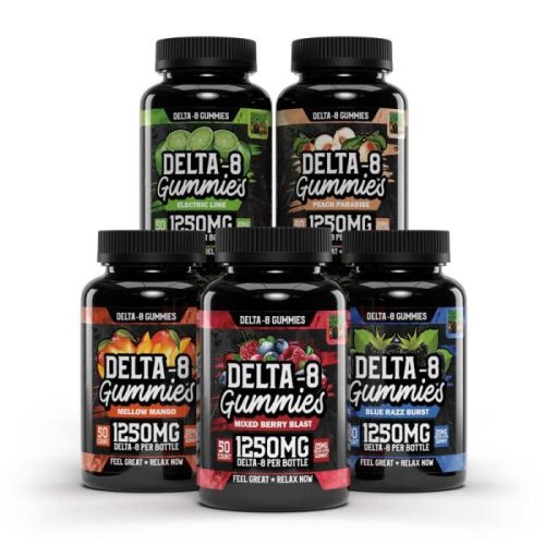 50ct Delta 8 Gummies | Hemp Bombs