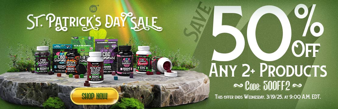 50% Off 2+ Products