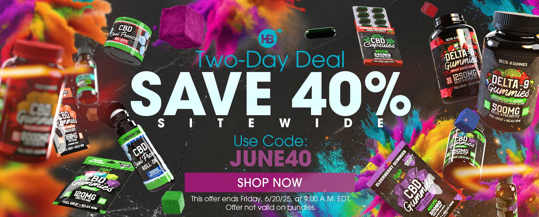 Two Day Deal 40% Off Sitewide