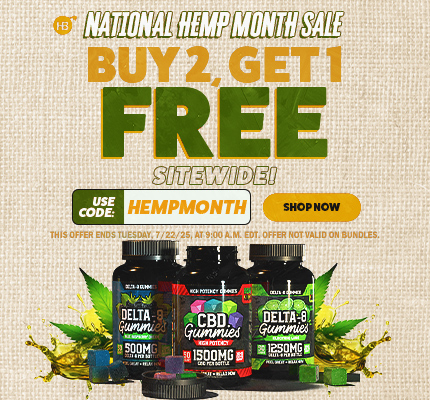 Hemp Month Sale