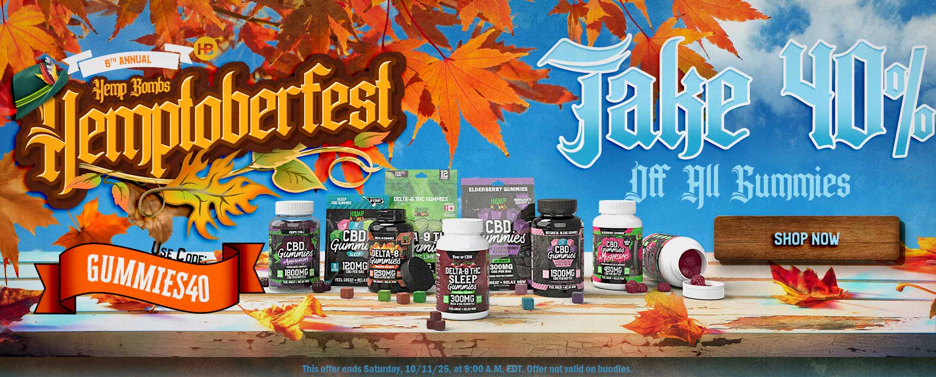 40% Off All Gummies