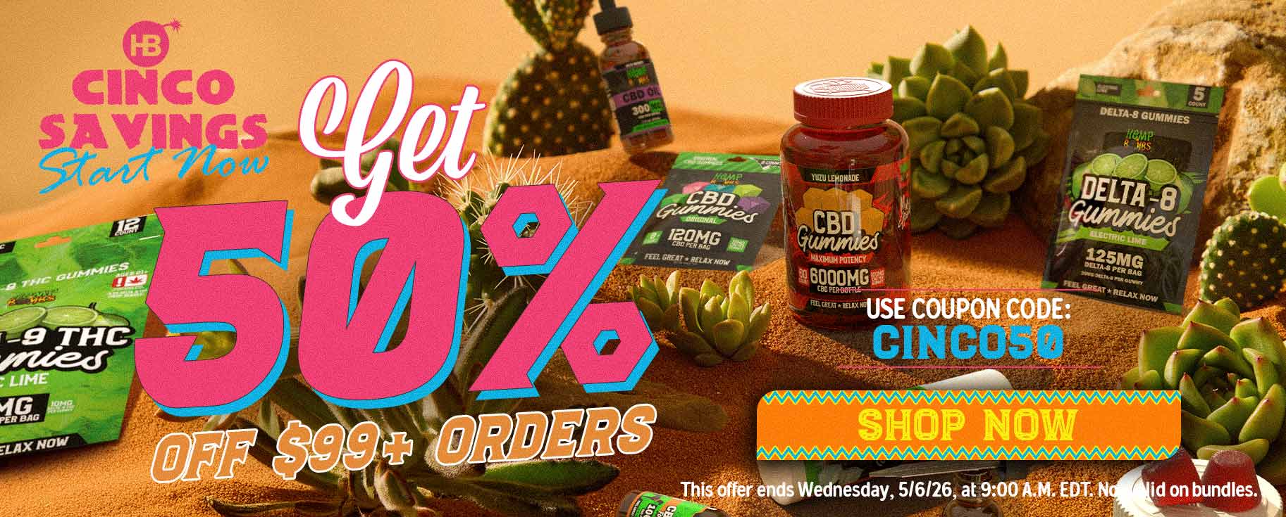 HB Cinco Sale